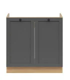 Sink cabinet SEMI LINE DK-80/82 BRW graphite order